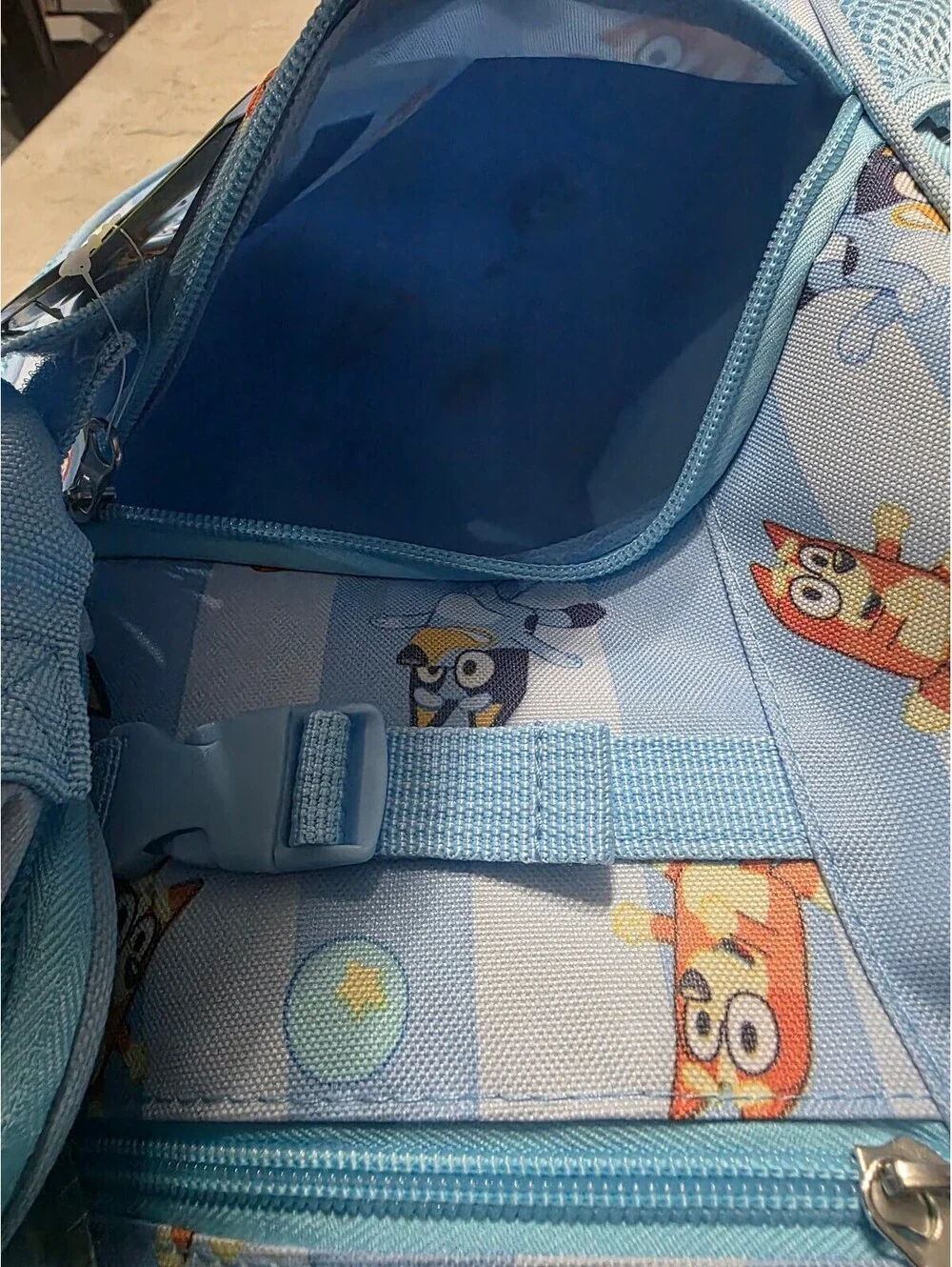 Bluey 4 Piece Kids Backpack Set with Lunch Tote and Headphones